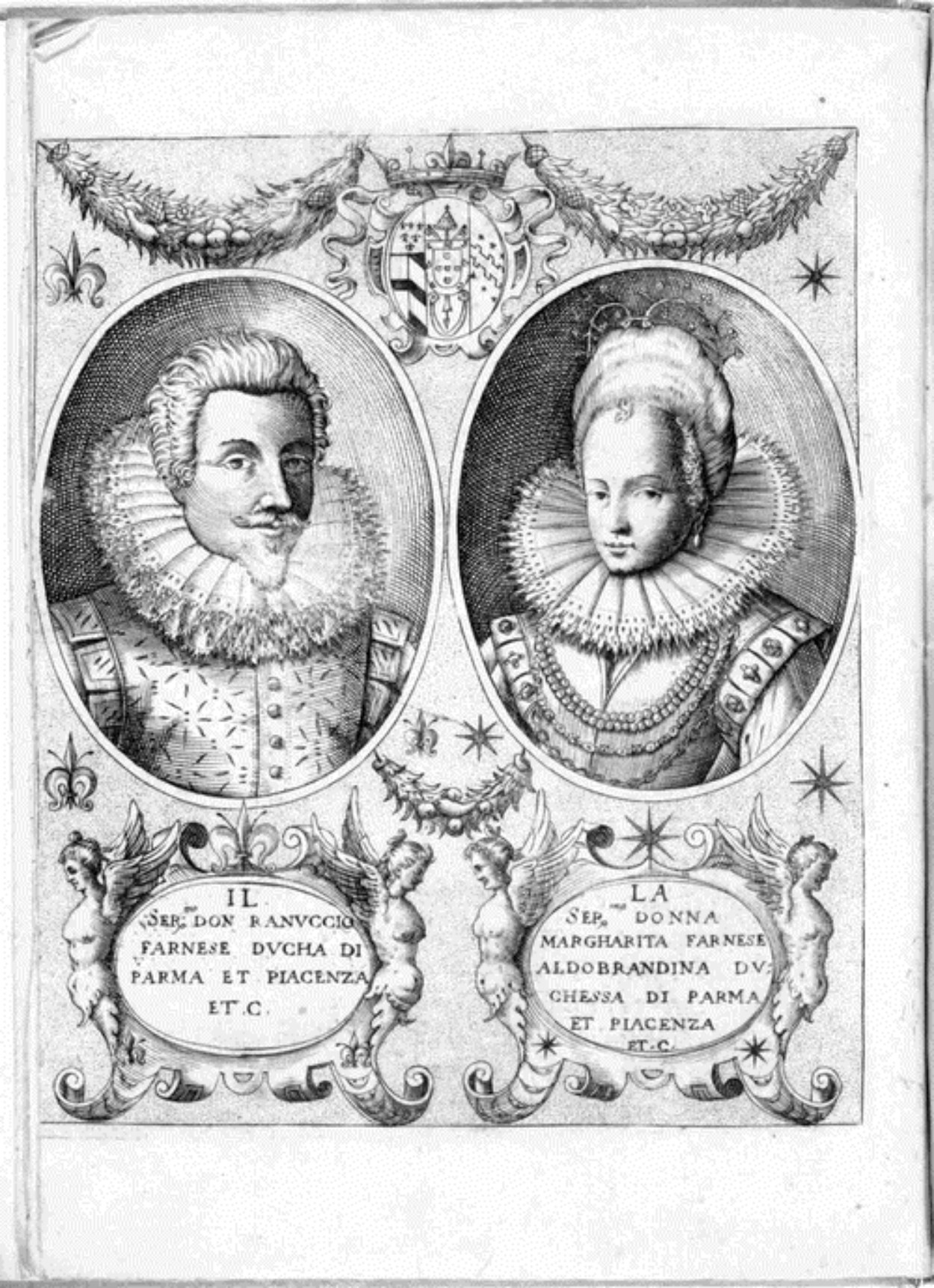 Caroso Nobiltà — Title Page (plate 2) by Fabritio Caroso da Sermoneta