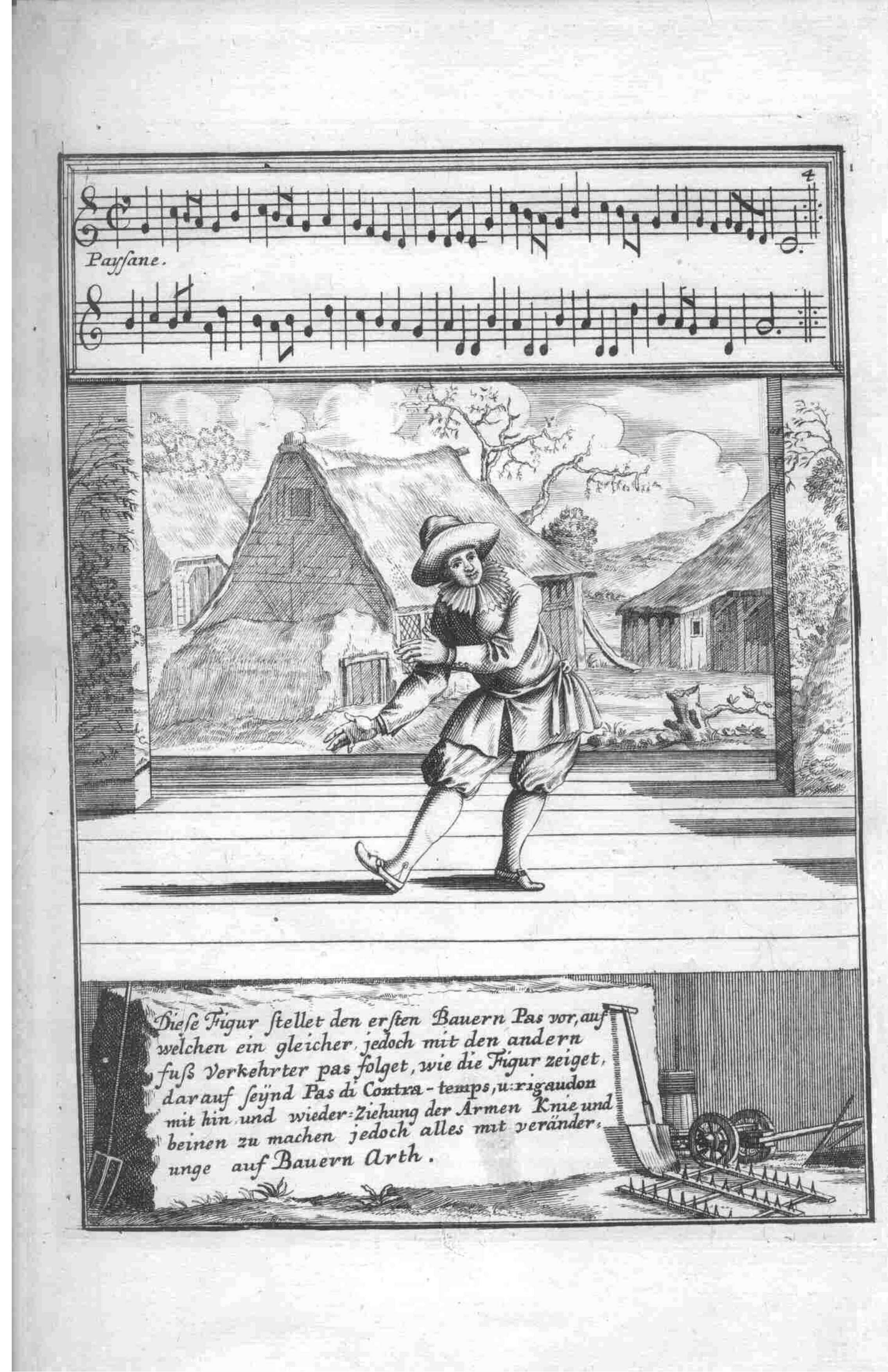 Allegorical — Plate 3 by Gregorio Lambranzi