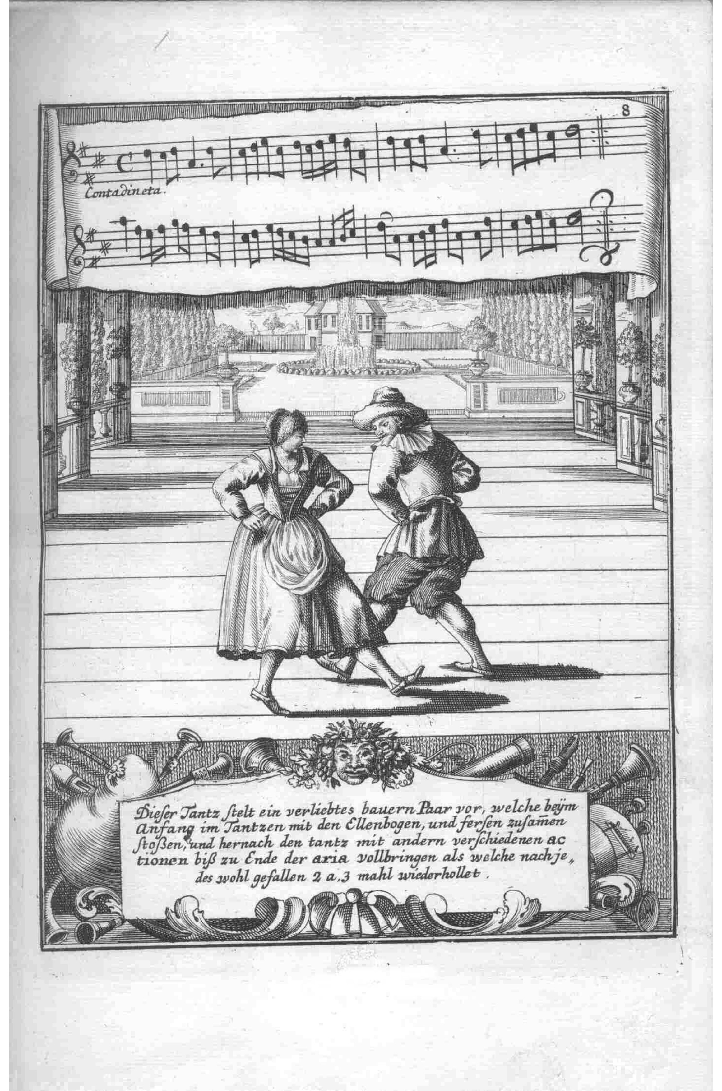 Group — Plate 7 by Gregorio Lambranzi