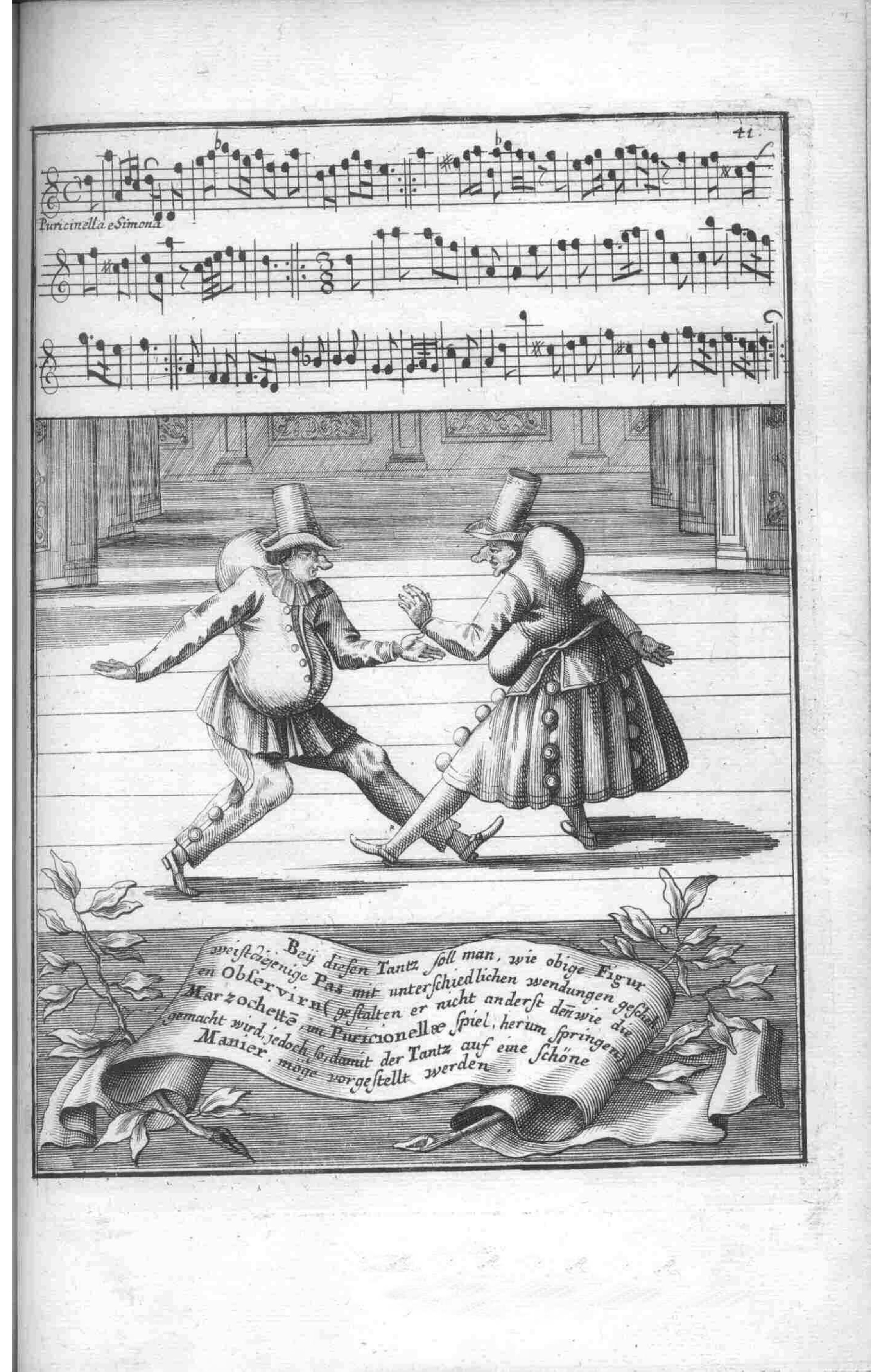 Courtly Couple — Plate 40