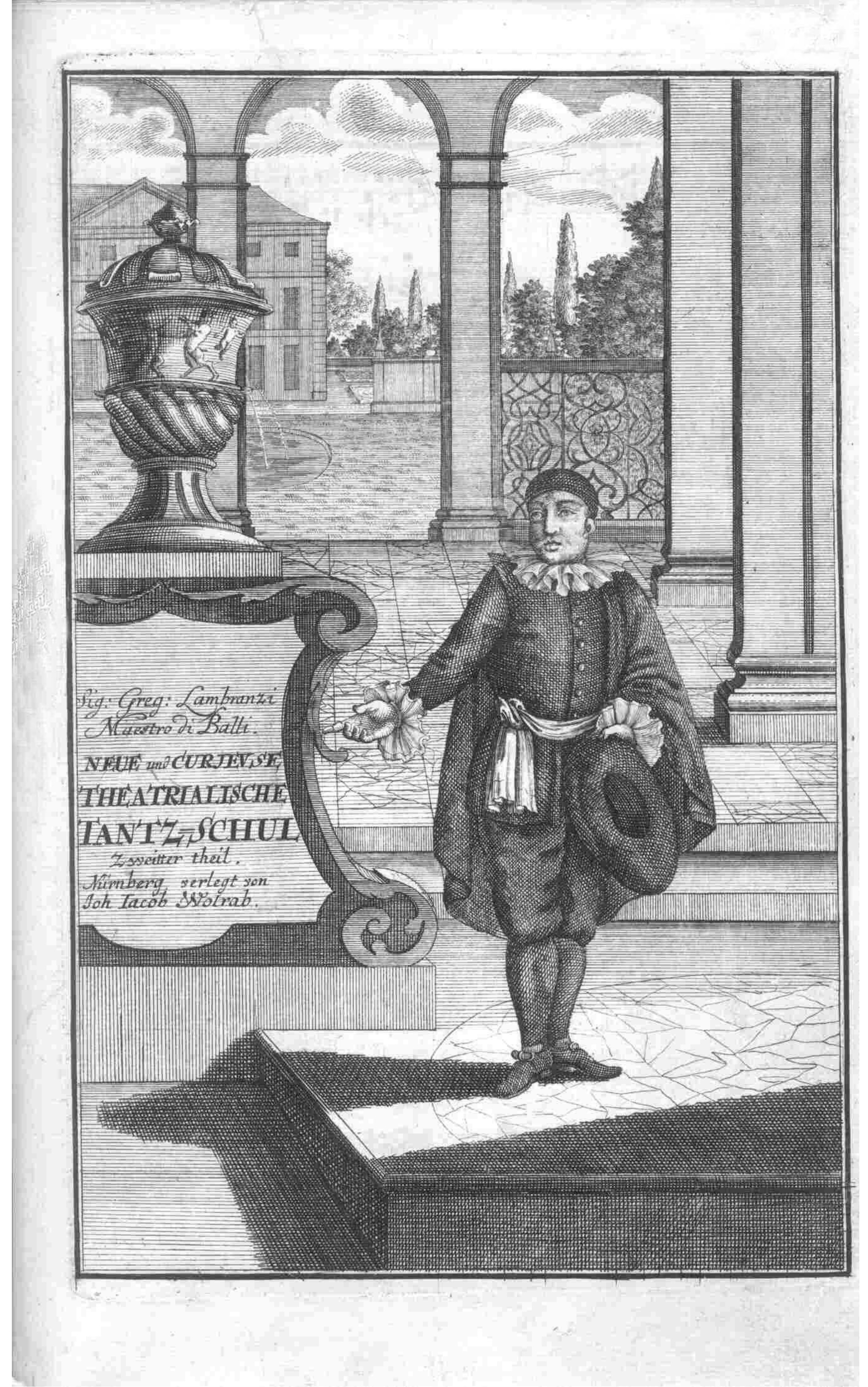 Allegorical — Plate 50 by Gregorio Lambranzi