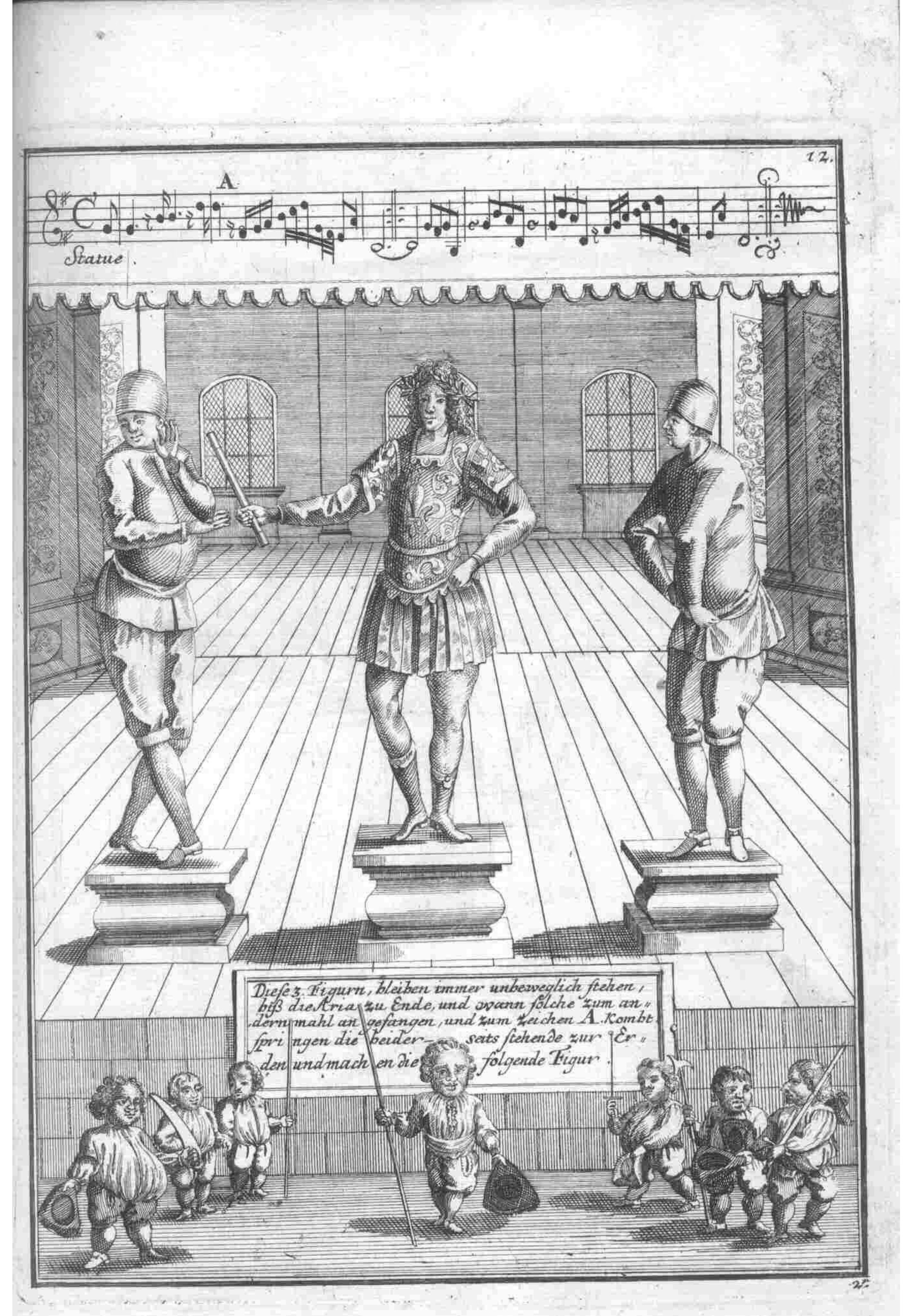 Group — Plate 62 by Gregorio Lambranzi