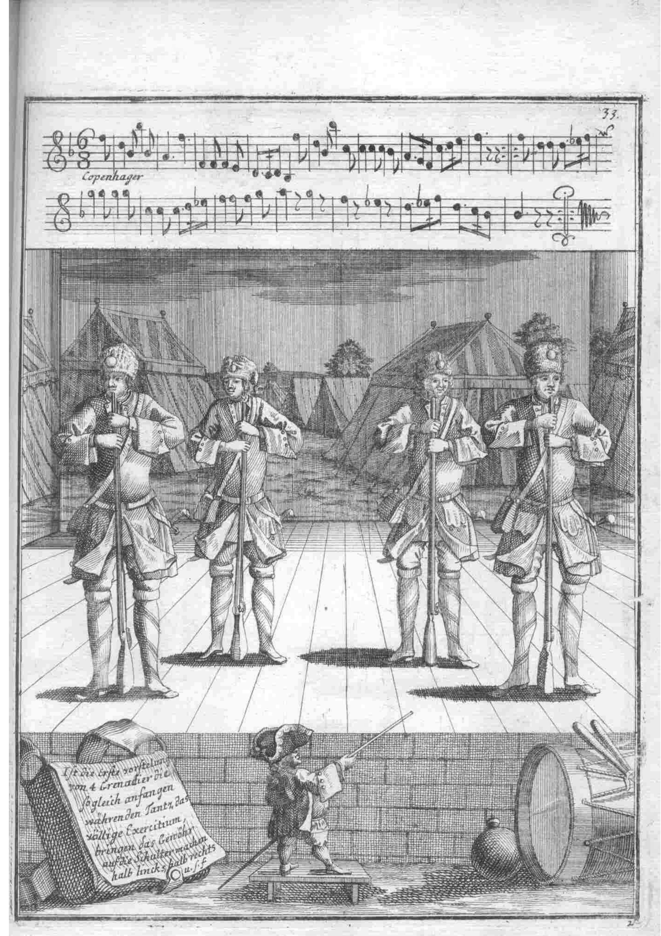 Group — Plate 83 by Gregorio Lambranzi