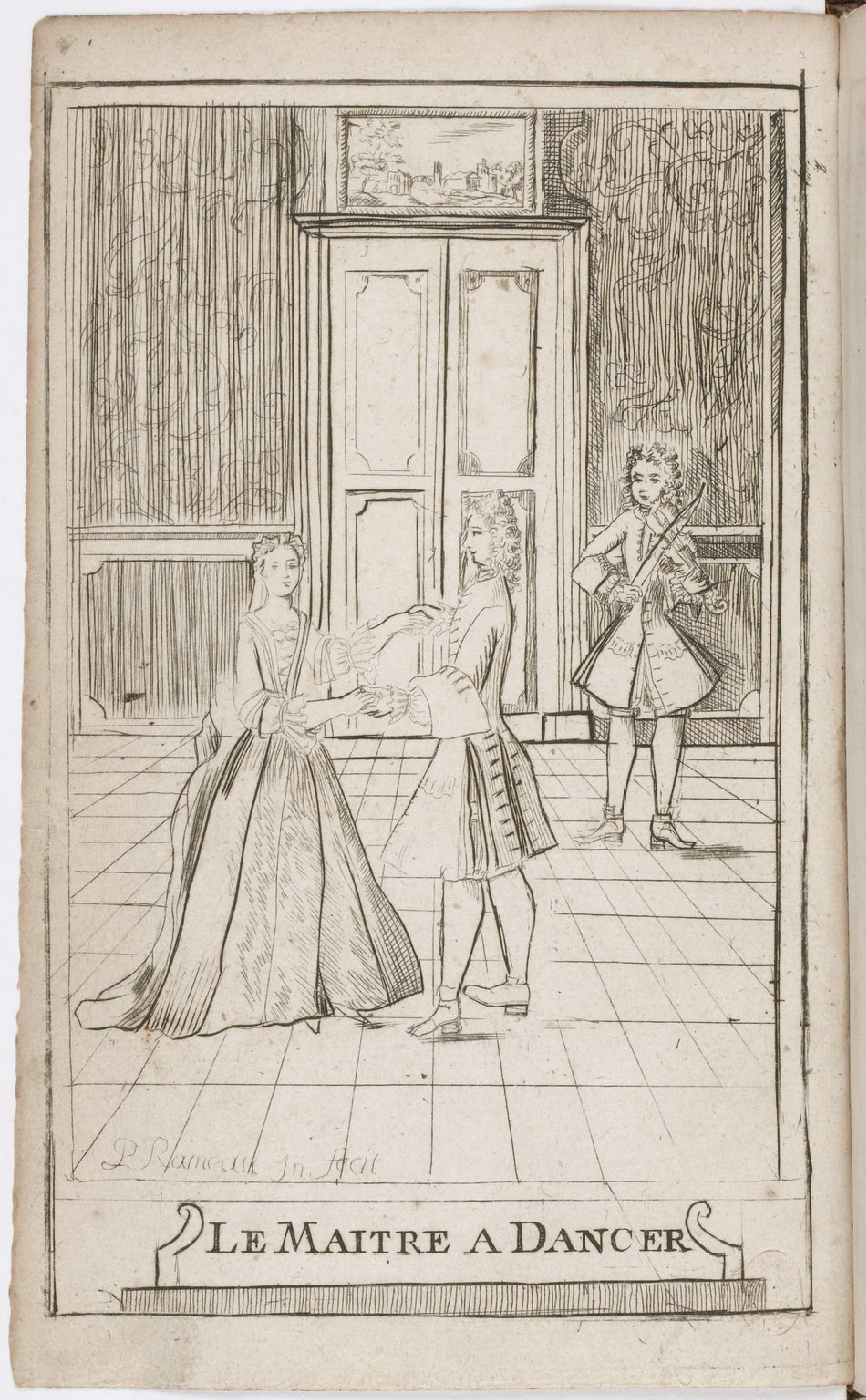 Frontispiece by Pierre Rameau